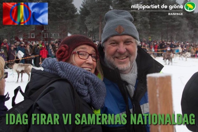 Samernas Nationaldag 6 Feb Just Nu Haninge Stockholmsdistriktet Miljopartiet