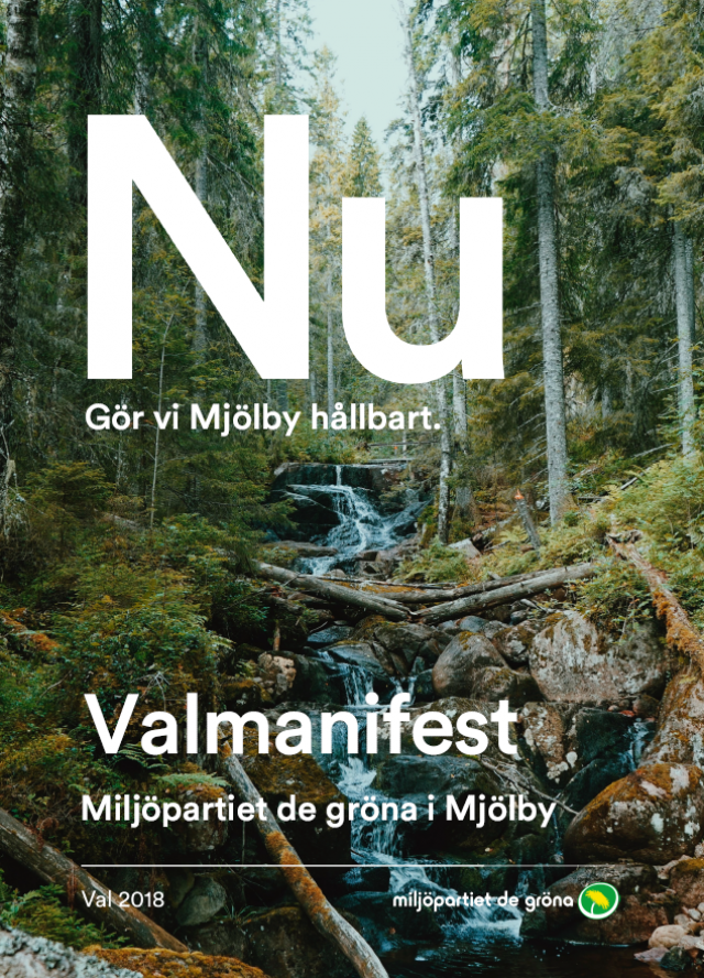 Valmanifest 2018 / Mjölby / Östergötland / Valmanifest 2018 